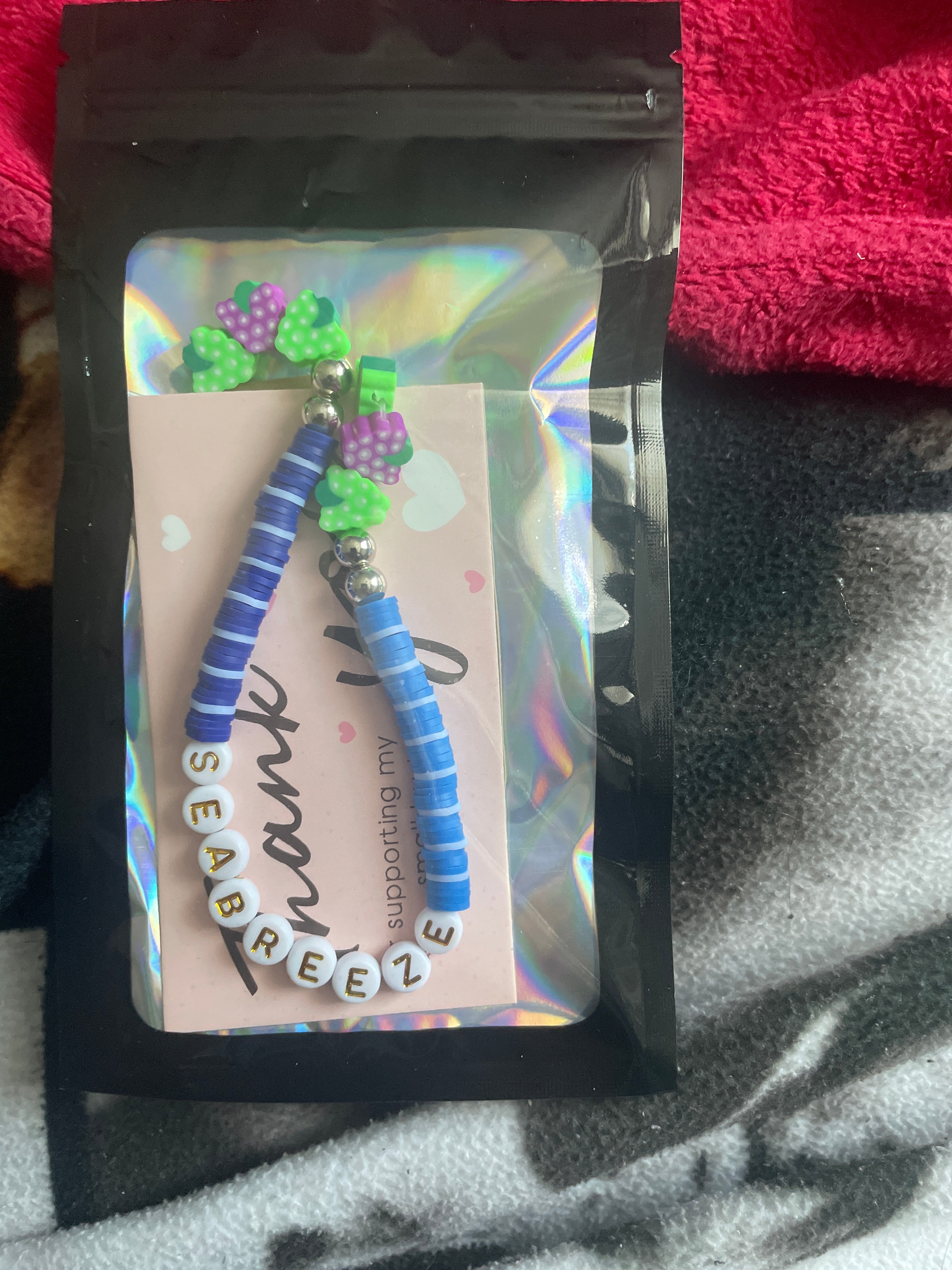 Beach themed bracelet, sea breeze