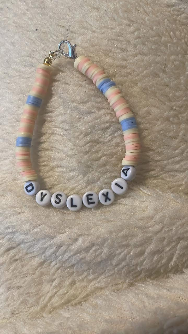 Dyslexia bracelet